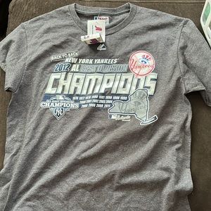 Yankees 2012 AL East Division Champions t shirt